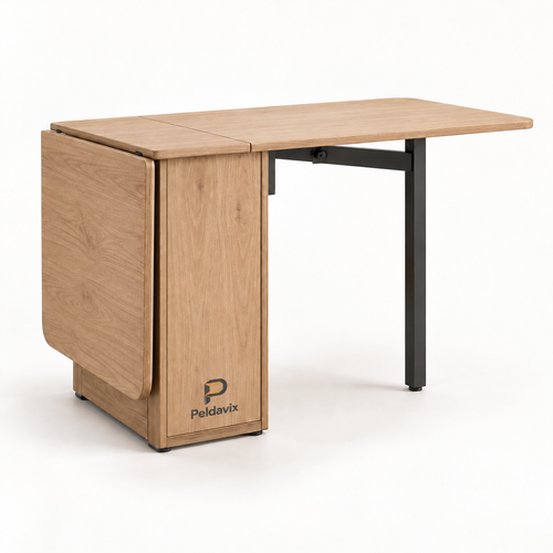 Peldavix SpaceWise Drop-Leaf Dining Console Table